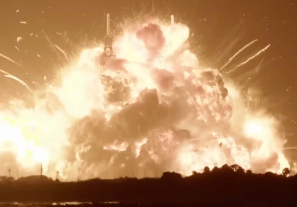 Blue Origin’s New Glenn rocket explodes in massive fireball, imperiling NASA moon missions