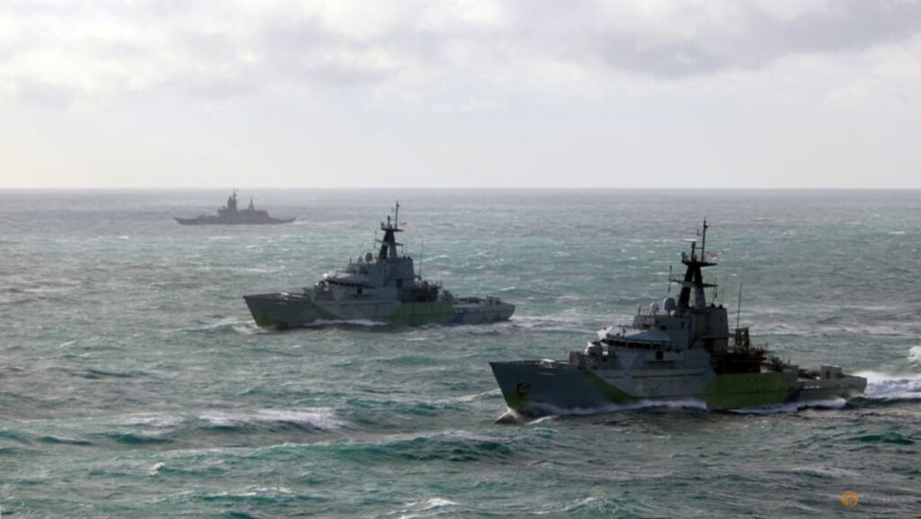 British forces intercept Russian shadow fleet oil tanker attempting to cross English Channel