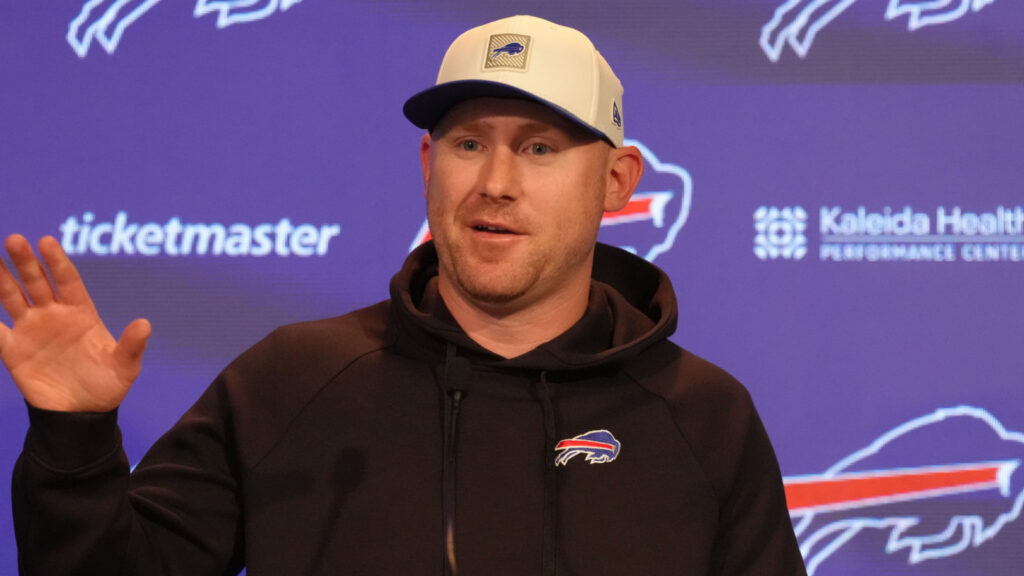 Bills HC Joe Brady breaks silence on firing of Sean McDermott