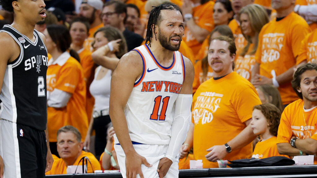 Jalen Brunson gives injury updates after Game 1 win