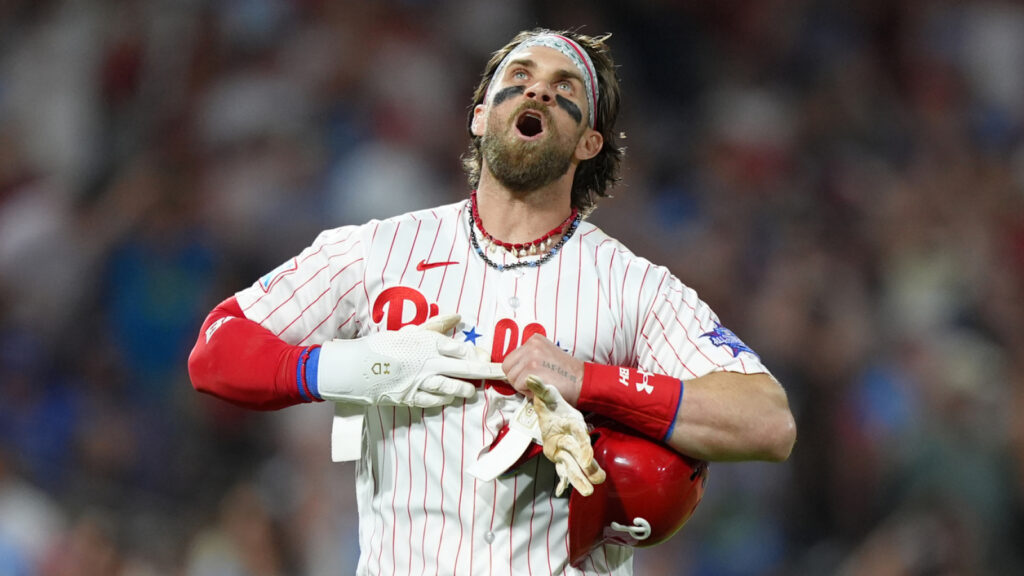 Phillies star Bryce Harper’s cycle punctuates horrid night for Mets